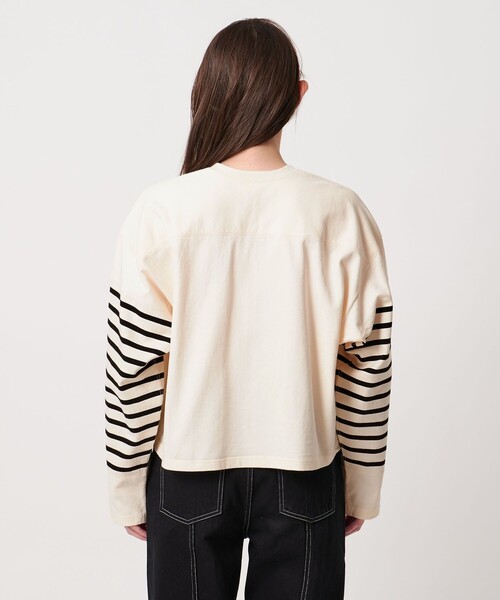 【値下げ】THEROW新品タグ付きトップス2021ss FILL THE BILL tシャツ 「別注」「FILL BILL」レースアップ