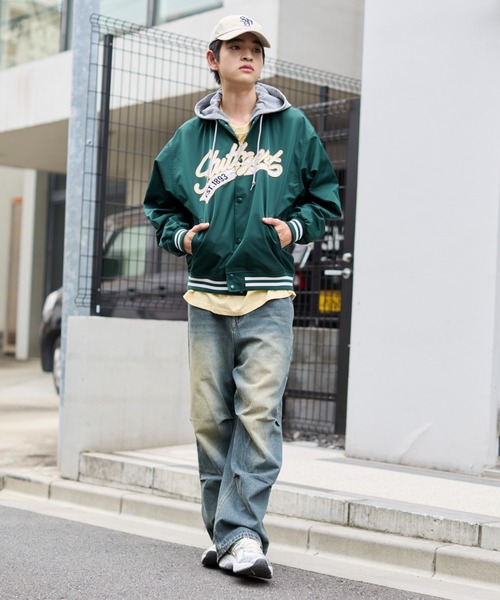 WEGO（ウィゴー） スタジャン WEGO/「25年秋冬新作」2WAYフード