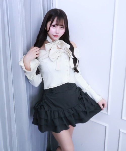 ReAmour スカート フリルリボンスカート : ZOZOTOWN Yahoo!店 - 通販