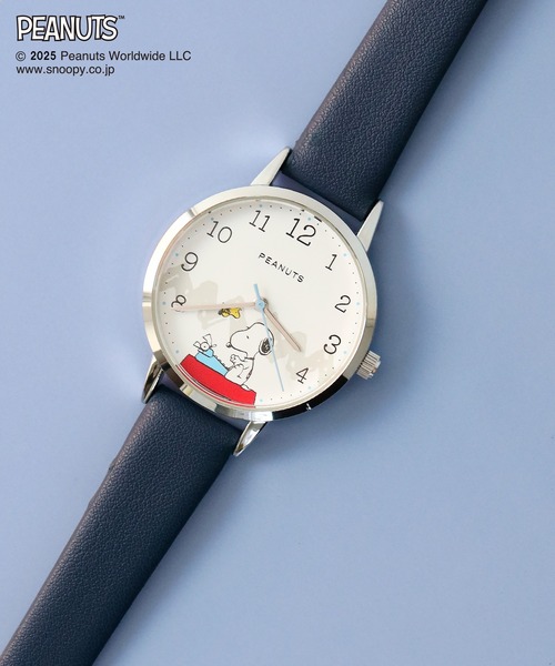 PEANUTS 腕時計 「PEANUTS/ピーナッツ」 スヌーピー カジュアル レザー