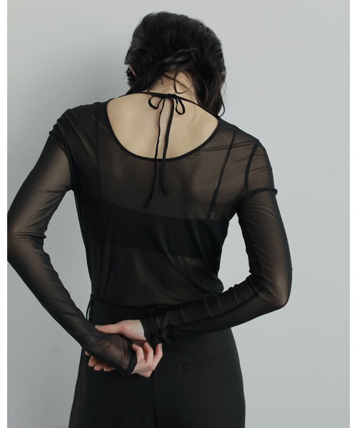 anuke tシャツ 2way Sheer Tops レディース : ZOZOTOWN Yahoo!店