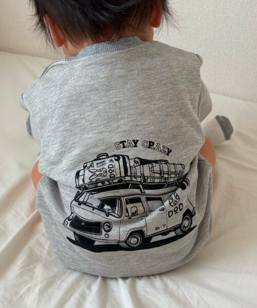 DOD（ディオーオーディー） ベビー服 ロンパース 「DOD」「ベビー