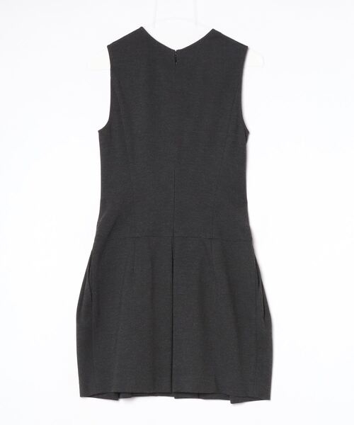 「VINCE」 ノースリーブワンピース 2 ブラック レディース_画像2