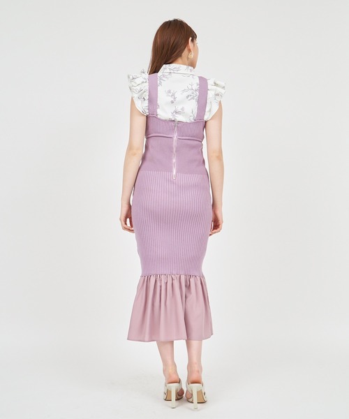 「ROYAL PARTY」 サロペットスカート FREE パープル レディース_画像7