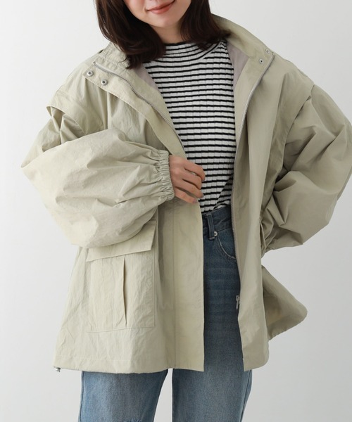 「archives」 マウンテンパーカー MEDIUM ブラック レディース_画像3