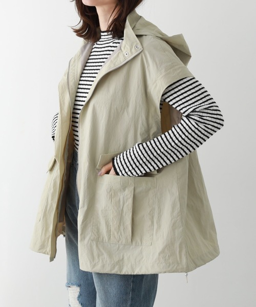 「archives」 マウンテンパーカー MEDIUM ブラック レディース_画像6