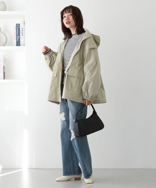 「archives」 マウンテンパーカー MEDIUM ブラック レディース_画像8