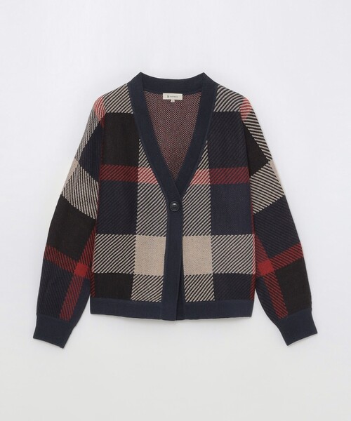 クレストブリッジ ビッグチェックカーディガン【新品】CB CRESTBRIDGE CB CRESTBRIDGE カーディガン クレストブリッジビッグチェック