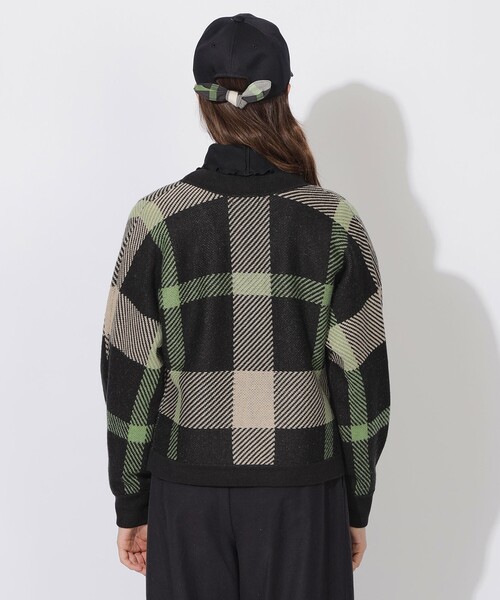 クレストブリッジ ビッグチェックカーディガン【新品】CB CRESTBRIDGE クレストブリッジビッグチェックカーディガン｜シービー・クレスト