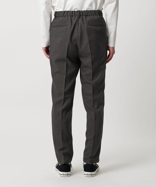 A DAY IN THE LIFE スラックス ウールライク ドビー ワンプリーツ