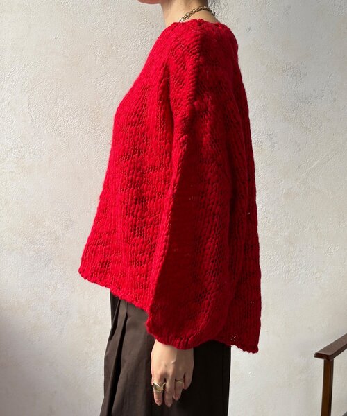 DouDou（ドゥドゥ） ニット セーター ローゲージニット レディース