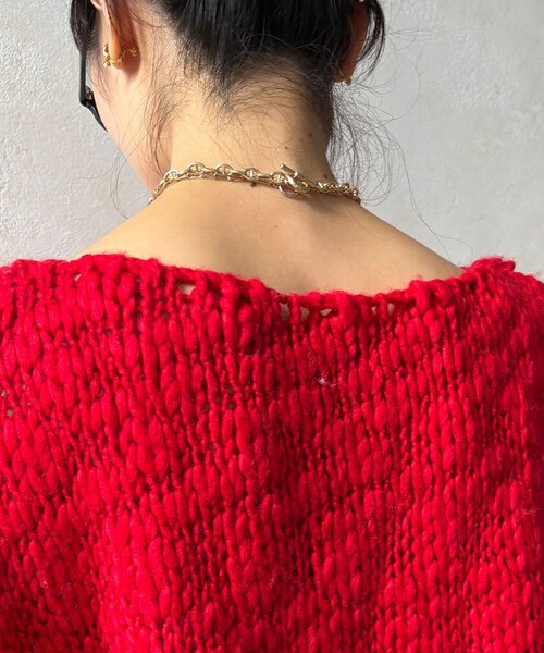 DouDou（ドゥドゥ） ニット セーター ローゲージニット レディース