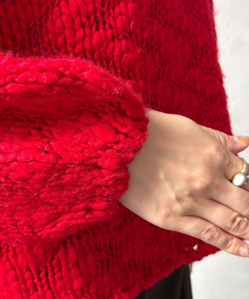 DouDou（ドゥドゥ） ニット セーター ローゲージニット レディース