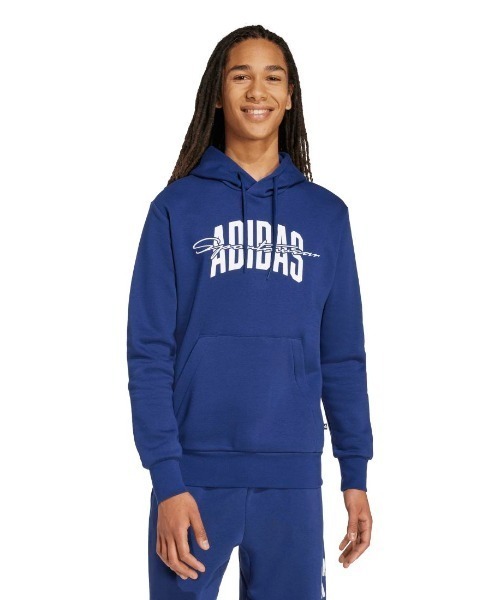 adidas（アディダス） パーカー カレッジ スクリプト グラフィック