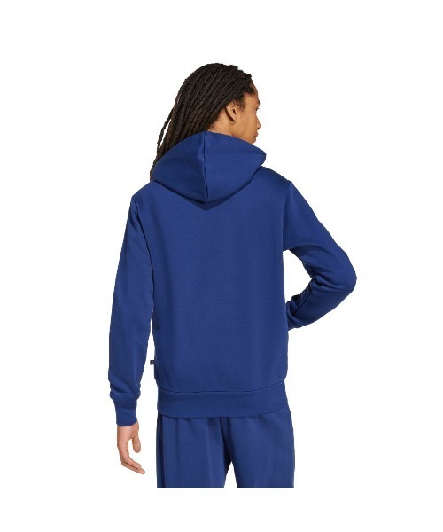 adidas、パーカー、青 adidas/アディダス TREFOIL HOODIE/トレフォイル フーディー プル