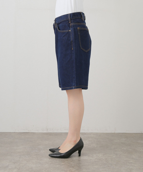 「OBEY」 デニムパンツ 29 エメラルドブルー レディース_画像6