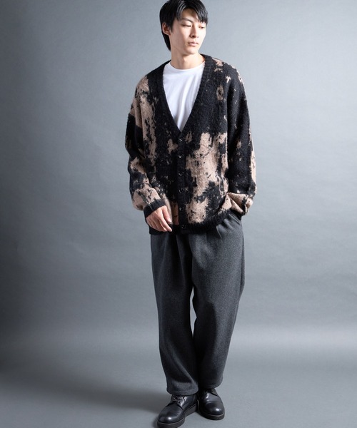 【Special】 60s ブラック mohair cardigan グランジ COMMON WARE（コモンウェアー） カーディガン PF:MOHAIR LIKE GRANGE