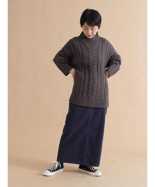 sm2rhythm（サマンサモスモスリズム） スカート コーデュロイロング