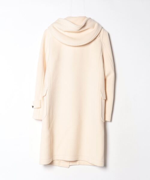 「UNITED ARROWS」 ダッフルコート 36 ホワイト レディース_画像2