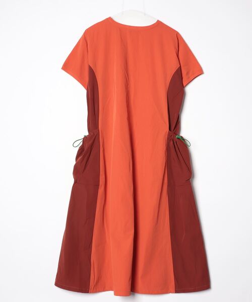 「Rodeo Crowns」 半袖ワンピース FREE オレンジ レディース_画像2