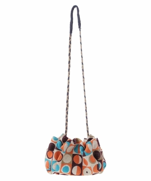 「Jocomomola」 ショルダーバッグ 40 オレンジ レディース_画像2