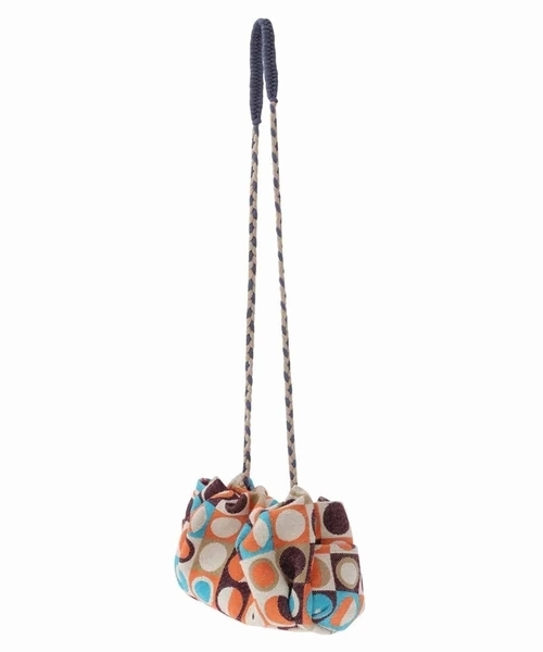 「Jocomomola」 ショルダーバッグ 40 オレンジ レディース_画像3