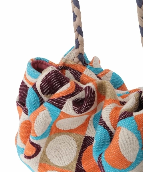 「Jocomomola」 ショルダーバッグ 40 オレンジ レディース_画像6