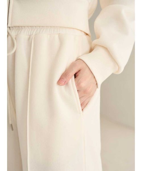 SNIDEL HOME パジャマ ルームウェア スウェットロングパンツ