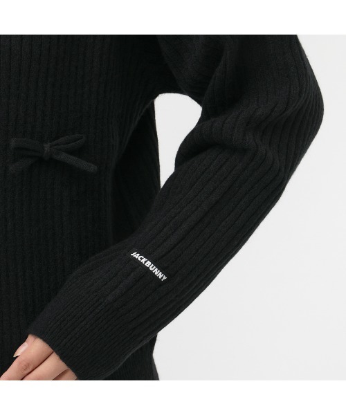 Jack Bunny!!（ジャックバニー） ニット セーター 7G2PLY 袋編みリボン