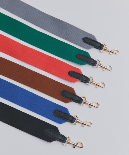 アンティック　ラグ　 黒 レザー ショルダーバッグ ピンクストラップ antic rag（アンティックラグ） ショルダーバッグ バッグ 「取り換え用