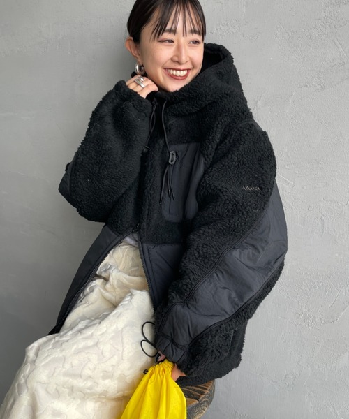 OHGA パフコート　黒 OHGA パフコート 黒