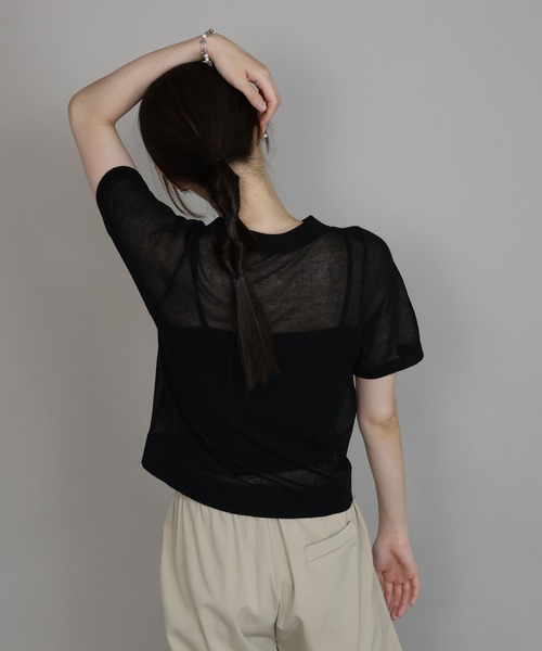 「J by blue」 半袖ポロシャツ MEDIUM ブラウン レディース_画像6