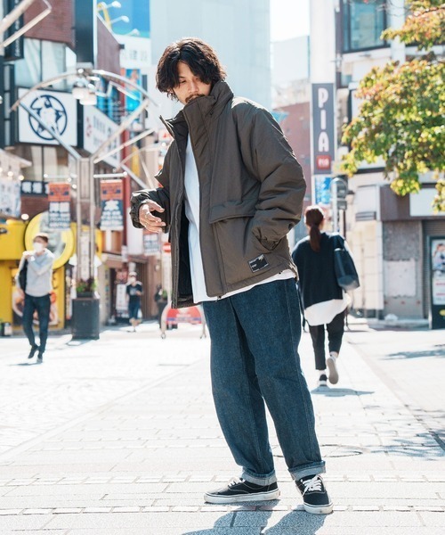 B.I.D. スタジャン 「Bz」「Leyline」C/M stand neck jkt メンズ
