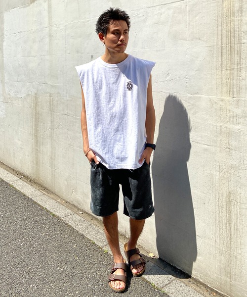 「Ocean Pacific」 ハーフパンツ L オレンジ メンズ_画像3