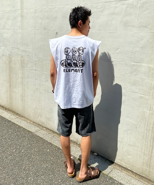 「Ocean Pacific」 ハーフパンツ L オレンジ メンズ_画像4
