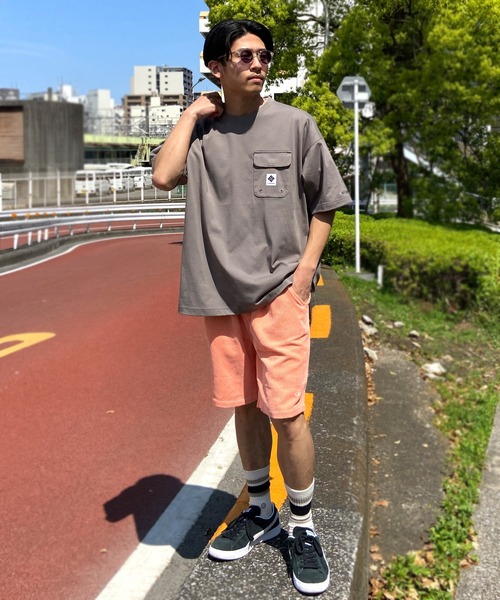 「Ocean Pacific」 ハーフパンツ L オレンジ メンズ_画像7