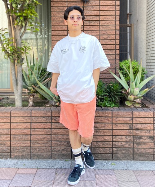 「Ocean Pacific」 ハーフパンツ L オレンジ メンズ_画像8
