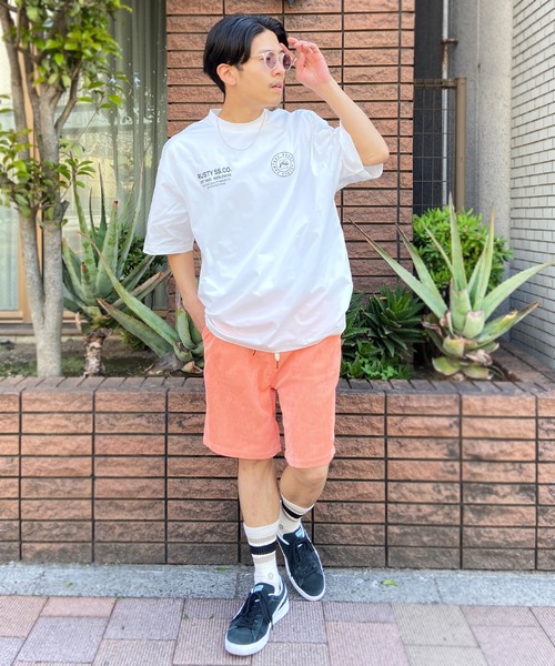 「Ocean Pacific」 ハーフパンツ L オレンジ メンズ_画像9