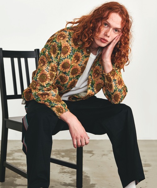 「Revo.」 ブルゾン 2 オレンジ メンズ_画像6