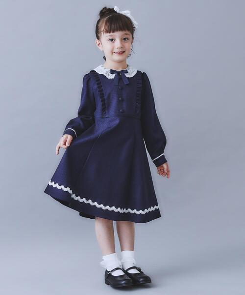 プティマインフォーマルワンピース 120 プティマイン フォーマル セレモニー 入学式 女の子 ワンピース 120
