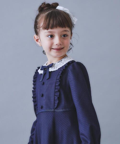 フォーマル　ワンピース　１２０　女の子 楽天市場】ワンピース 女の子 フォーマル 入学式 子供服 襟 ワンピース