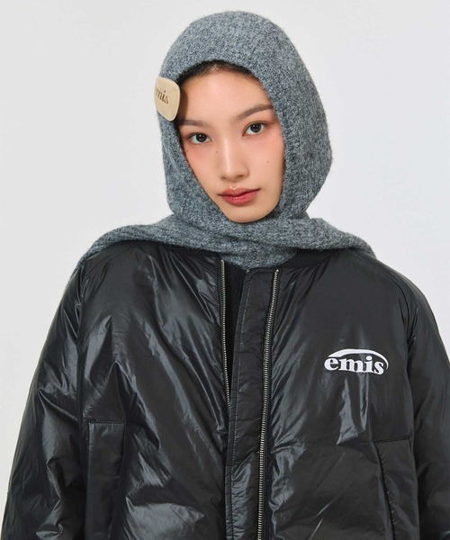 emis ダウンコート ダウンジャケット PADDED BOMBER JACKET レディース 