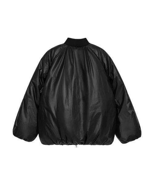 emis ダウンコート ダウンジャケット PADDED BOMBER JACKET レディース 
