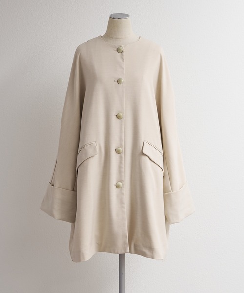 pual ce cin ノーカラーコート コート レディース : ZOZOTOWN Yahoo!店