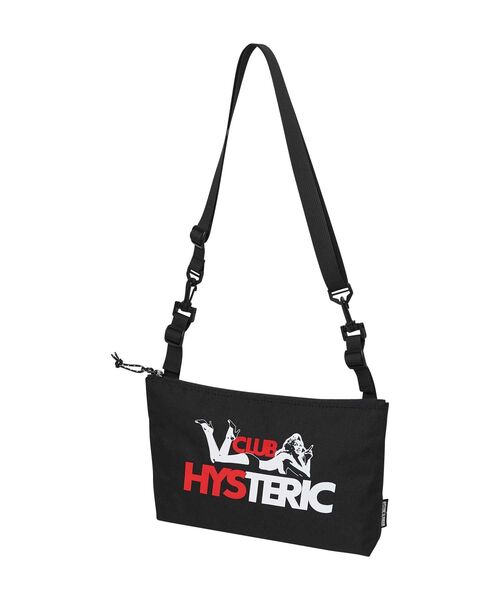 Hysteric Glamour ドローストリングバッグ 黒 Hysteric Glamour ドローストリングバッグ 黒 Hysteric Glamour ドロー