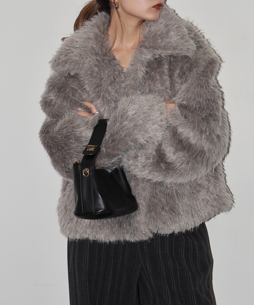 FUNALIVE（ファンアライブ） ブルゾン アウター フェイクファー