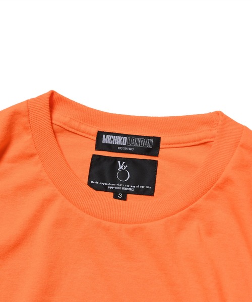 「VIRGOwearworks」 長袖Tシャツ「MICHIKO LONDON KOSHINOコラボ」 3 ホワイト メンズ_画像3