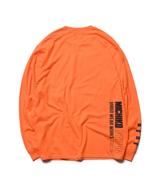 「VIRGOwearworks」 長袖Tシャツ「MICHIKO LONDON KOSHINOコラボ」 3 ホワイト メンズ_画像8