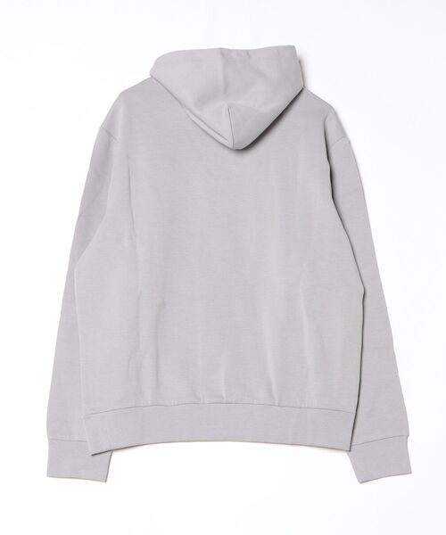 ポロ　ラルフローレン ダブルニットパーカー フーディ グレー メンズ L POLO RALPH LAUREN（ポロ・ラルフローレン） パーカー ロゴ ダブル