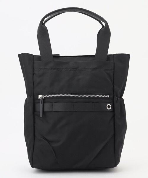 【美品】anvai アンバイ 2way リュック トートバッグ ナイロン 本革 ICB（アイシービー） デイバック リュック 2WAYトートリュック